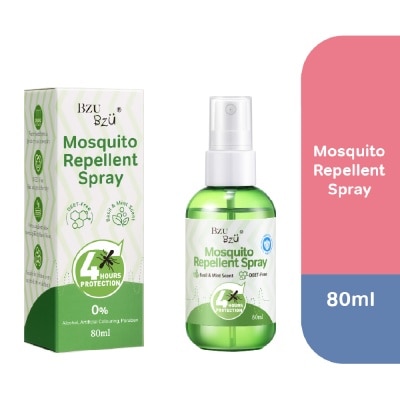 BZU BZU Mosquito Repellent Spray (Up To 4 Hours Of Protection) 80ml