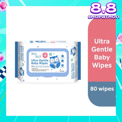 BZU BZU Ultra Gentle Baby Wipes (Safe For Face And Body) 80s