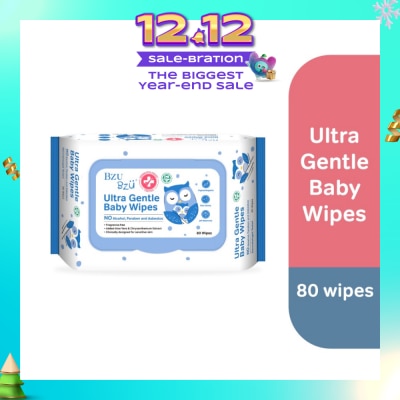 BZU BZU Ultra Gentle Baby Wipes (Safe For Face And Body) 80s