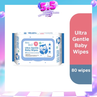 BZU BZU - Ultra Gentle Baby Wipes (Safe For Face And Body) 80s
