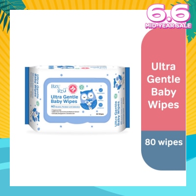 BZU BZU Ultra Gentle Baby Wipes (Safe For Face And Body) 80s