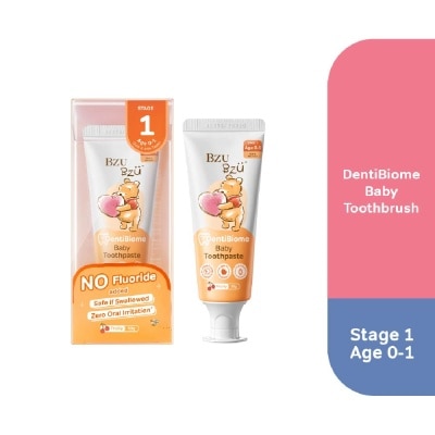 BZU BZU - Baby Toothpaste (Fruits Flavor, Designed For 0-3 Years Old) 50g