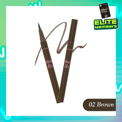ETUDE Line Fix Brush Liner (02 Brown) 0.5g