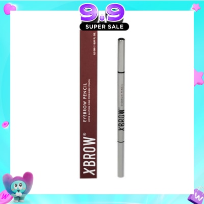 XLASH - XBROW Eyebrow Pencil Dark Brown (Built in Brush + Micro Thin) 1s (Expiry: Dec`2026) image