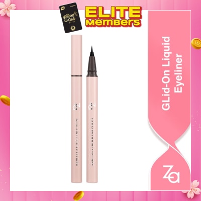 ZA Glid On Liquid Eyeliner (Quick Dry) 0.5g