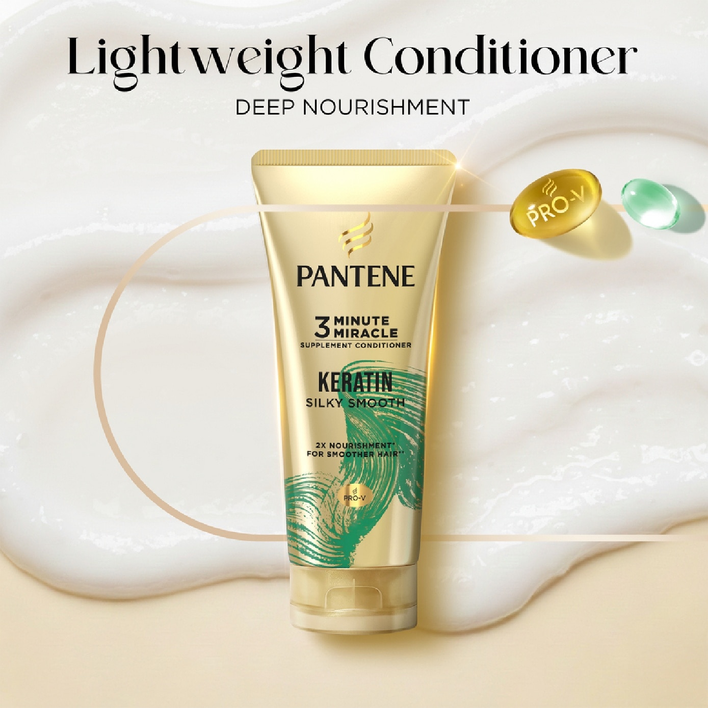 3 Minute Miracle Supplement Conditioner Keratin Silky Smooth 300ml