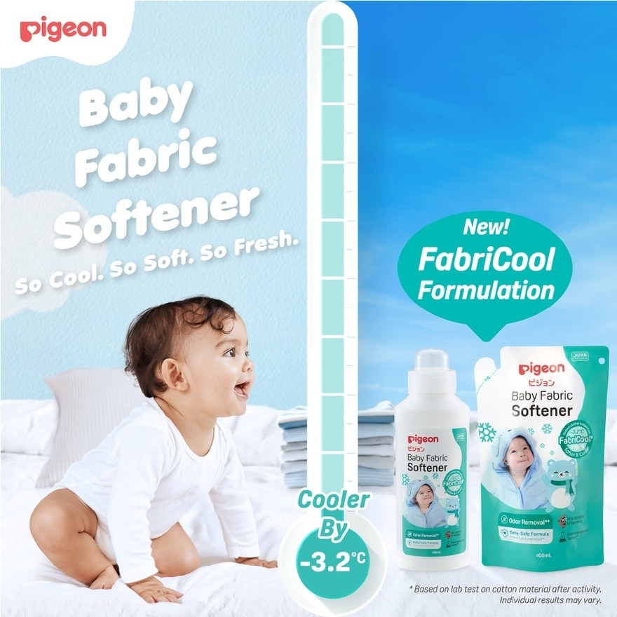 Baby-Safe Formula Fabric Softener (Softer & Cooler) 400ml