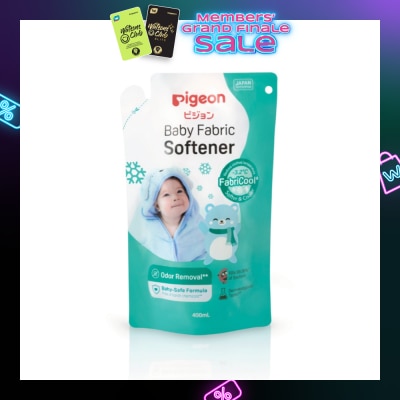 PIGEON Baby-Safe Formula Fabric Softener (Softer & Cooler) 400ml