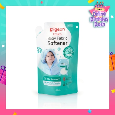 PIGEON Baby-Safe Formula Fabric Softener (Softer & Cooler) 400ml