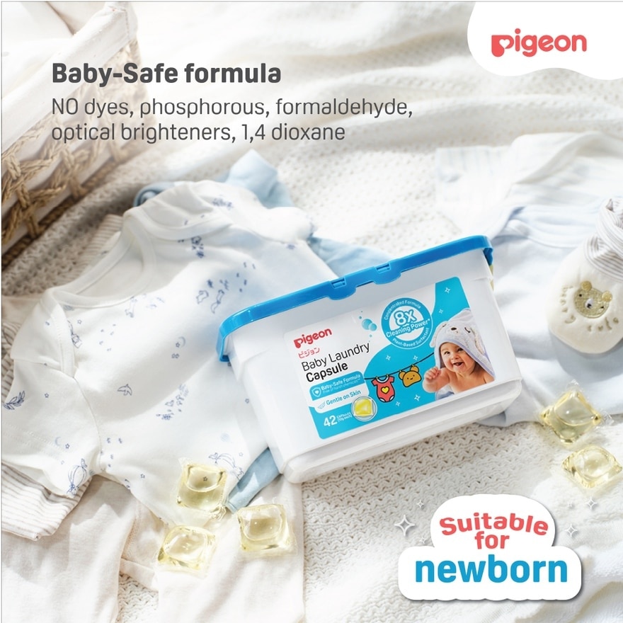 Baby-Safe Formula Laundry Capsule (Suitable For Newborns) 42s