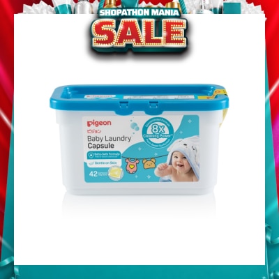 PIGEON - Baby-Safe Formula Laundry Capsule (Suitable For Newborns) 42s