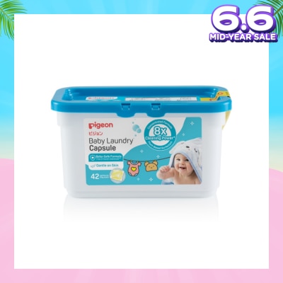PIGEON Baby-Safe Formula Laundry Capsule (Suitable For Newborns) 42s