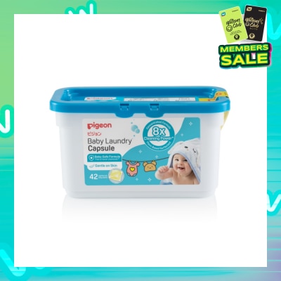 PIGEON Baby-Safe Formula Laundry Capsule (Suitable For Newborns) 42s