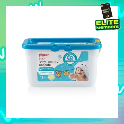 PIGEON Baby-Safe Formula Laundry Capsule (Suitable For Newborns) 42s