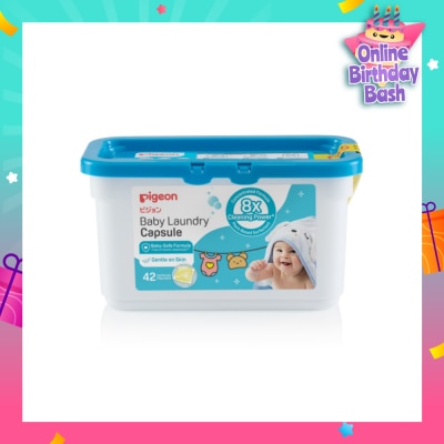 PIGEON Baby-Safe Formula Laundry Capsule (Suitable For Newborns) 42s