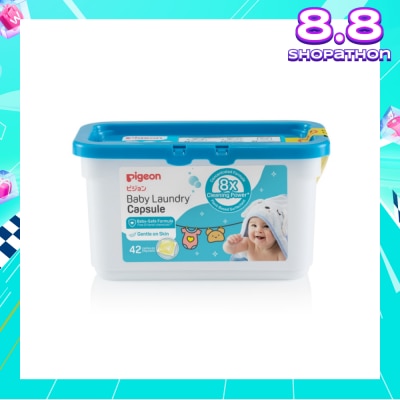 PIGEON Baby-Safe Formula Laundry Capsule (Suitable For Newborns) 42s