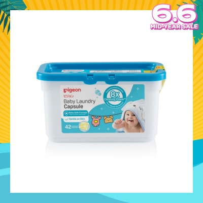 PIGEON Baby-Safe Formula Laundry Capsule (Suitable For Newborns) 42s
