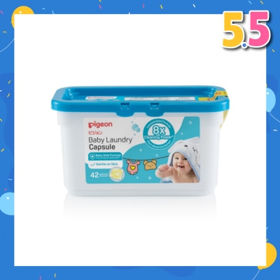 PIGEON Baby-Safe Formula Laundry Capsule (Suitable For Newborns) 42s