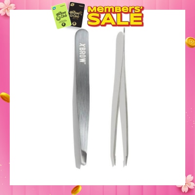 XLASH XBROW Ultra Precision Eyebrow Tweezers Stainless Steel 1s