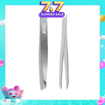 XLASH - XBROW Ultra Precision Eyebrow Tweezers Stainless Steel 1s