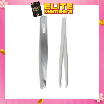 XLASH XBROW Ultra Precision Eyebrow Tweezers Stainless Steel 1s