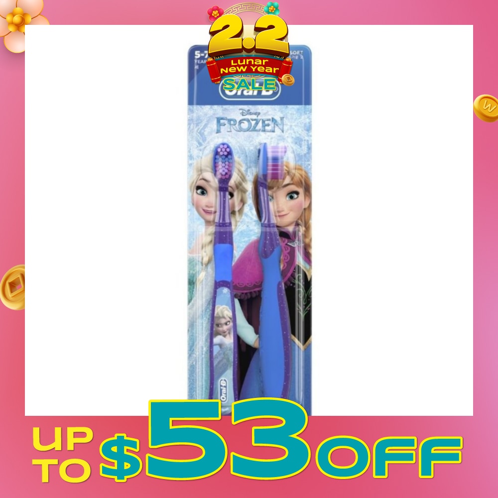 Stage 3 Frozen Children Toothbrush 2s