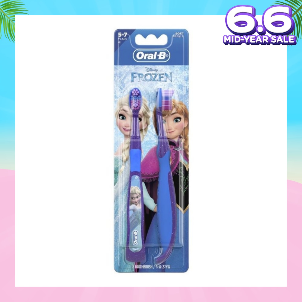 Stage 3 Frozen Children Toothbrush 2s