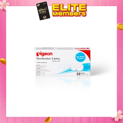 PIGEON BABY BOTTLE STERILIZATION TABLETS