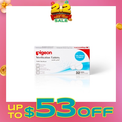 PIGEON BABY BOTTLE STERILIZATION TABLETS