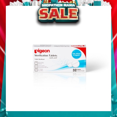 PIGEON - BABY BOTTLE STERILIZATION TABLETS