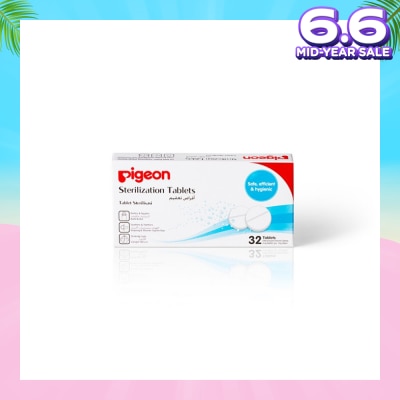 PIGEON BABY BOTTLE STERILIZATION TABLETS