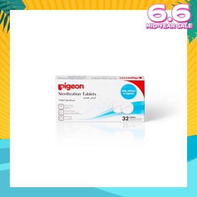 PIGEON BABY BOTTLE STERILIZATION TABLETS