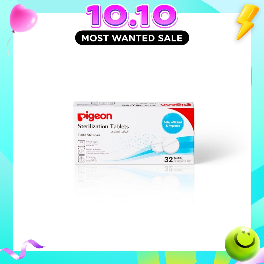 BABY BOTTLE STERILIZATION TABLETS image