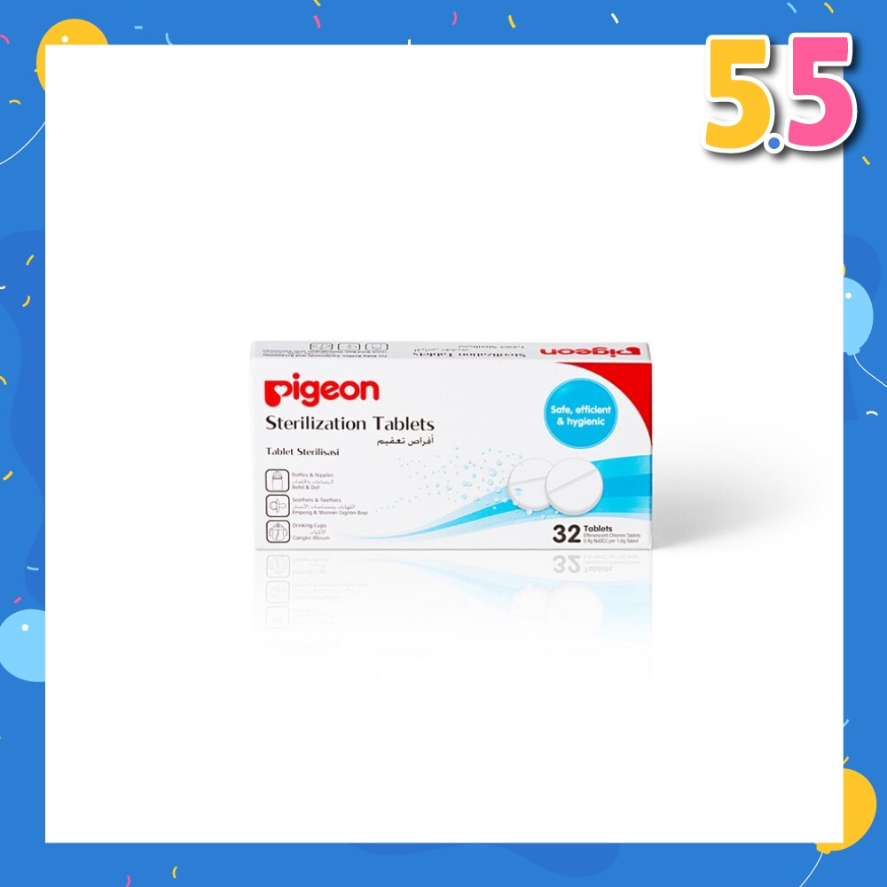 BABY BOTTLE STERILIZATION TABLETS