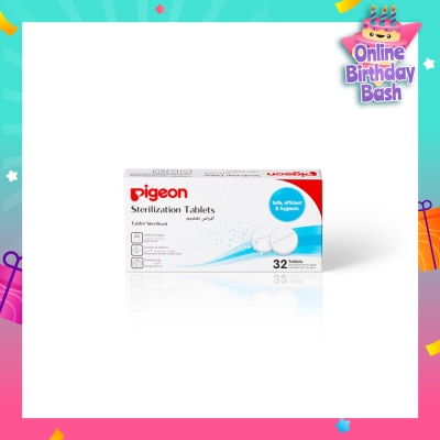 PIGEON BABY BOTTLE STERILIZATION TABLETS
