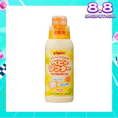 PIGEON Baby Laundry Softener with Fragrance 600ml (Expiry: Jan`2026)