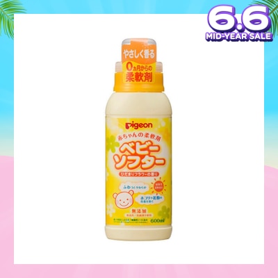 PIGEON Baby Laundry Softener with Fragrance 600ml (Expiry: Jan`2026)