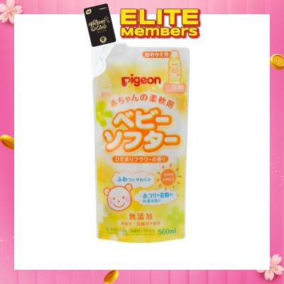 PIGEON BABY LAUNDRY SOFTENER SCENTED 500ML REFILL