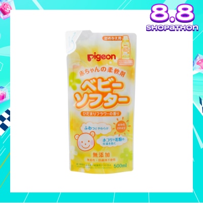 PIGEON Baby Laundry Softener Refill Scented 500ml (Expiry: Feb`2026)