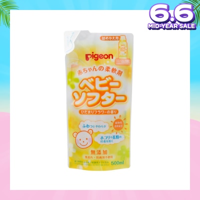 PIGEON Baby Laundry Softener Refill Scented 500ml (Expiry: Feb`2026)