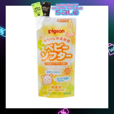 PIGEON Baby Laundry Softener Refill Scented 500ml (Expiry: Feb`2026)