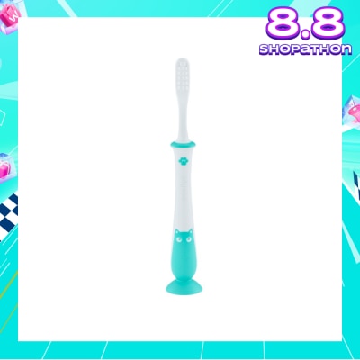 PIGEON Training Toothbrush Lesson 4 18+ Months Mint 1s