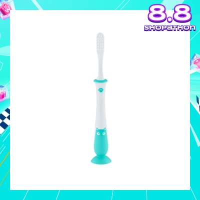 PIGEON Training Toothbrush Lesson 4 18+ Months Mint 1s