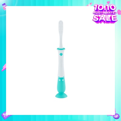 PIGEON Training Toothbrush Lesson 4 18+ Months Mint 1s