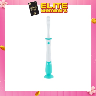 PIGEON Training Toothbrush Lesson 4 18+ Months Mint 1s