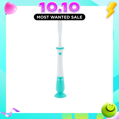 PIGEON Training Toothbrush Lesson 4 18+ Months Mint 1s image