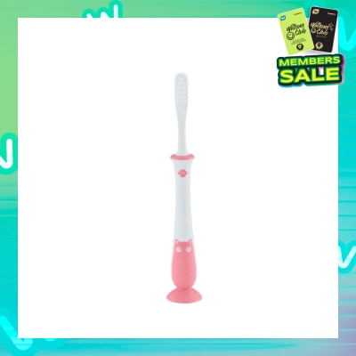 PIGEON Training Toothbrush Lesson 4 18+ Months Pink 1s