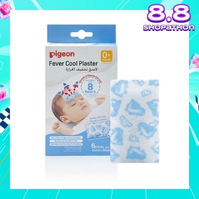 PIGEON Fever Cool Plaster Patch for Baby (Suitable for 0+ months onwards) 6s