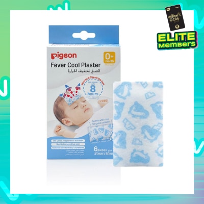 PIGEON Fever Cool Plaster Patch for Baby (Suitable for 0+ months onwards) 6s
