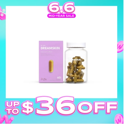 DR ORA - Dreamskin Acne Supplement Capsules (Clears Acne, Reduce Inflammation, Improves Oily Skin) 60s